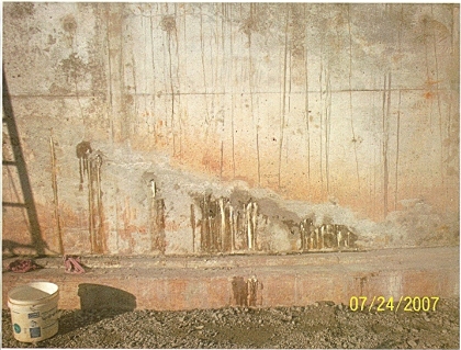 SCB&R used foam injection to seal the leaks.